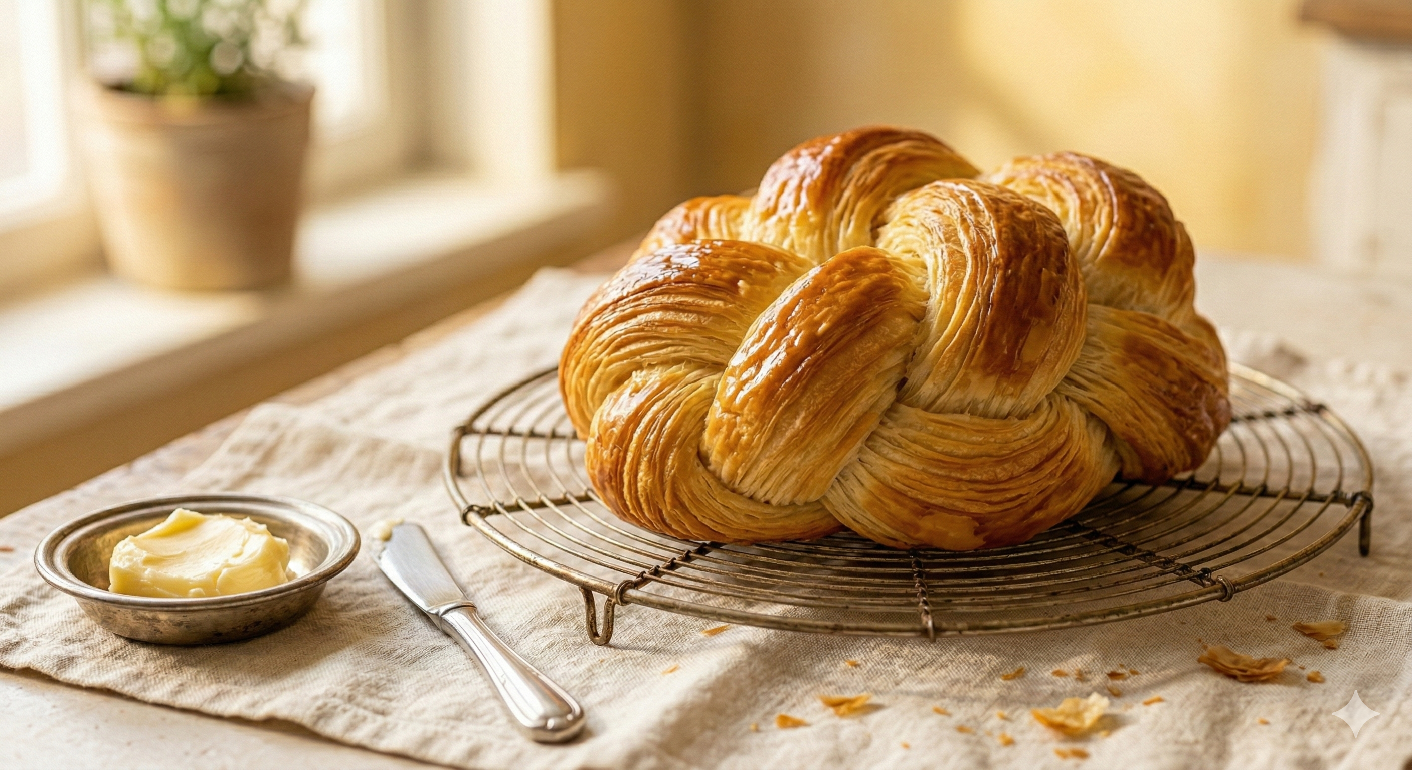 Brioche feuillet&eacute;e