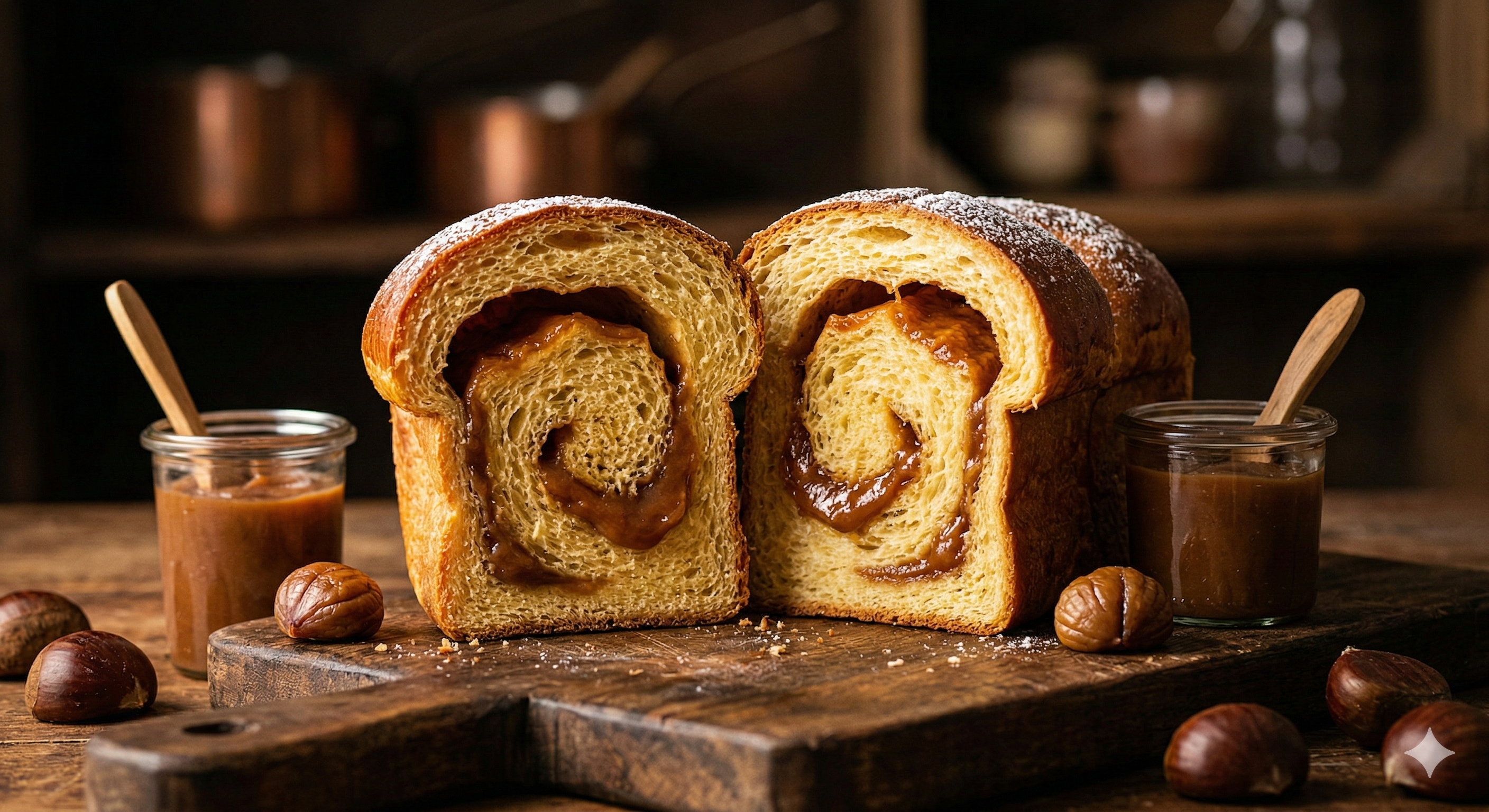 La Dumont - Brioche fourr&eacute;e cr&egrave;me de marron