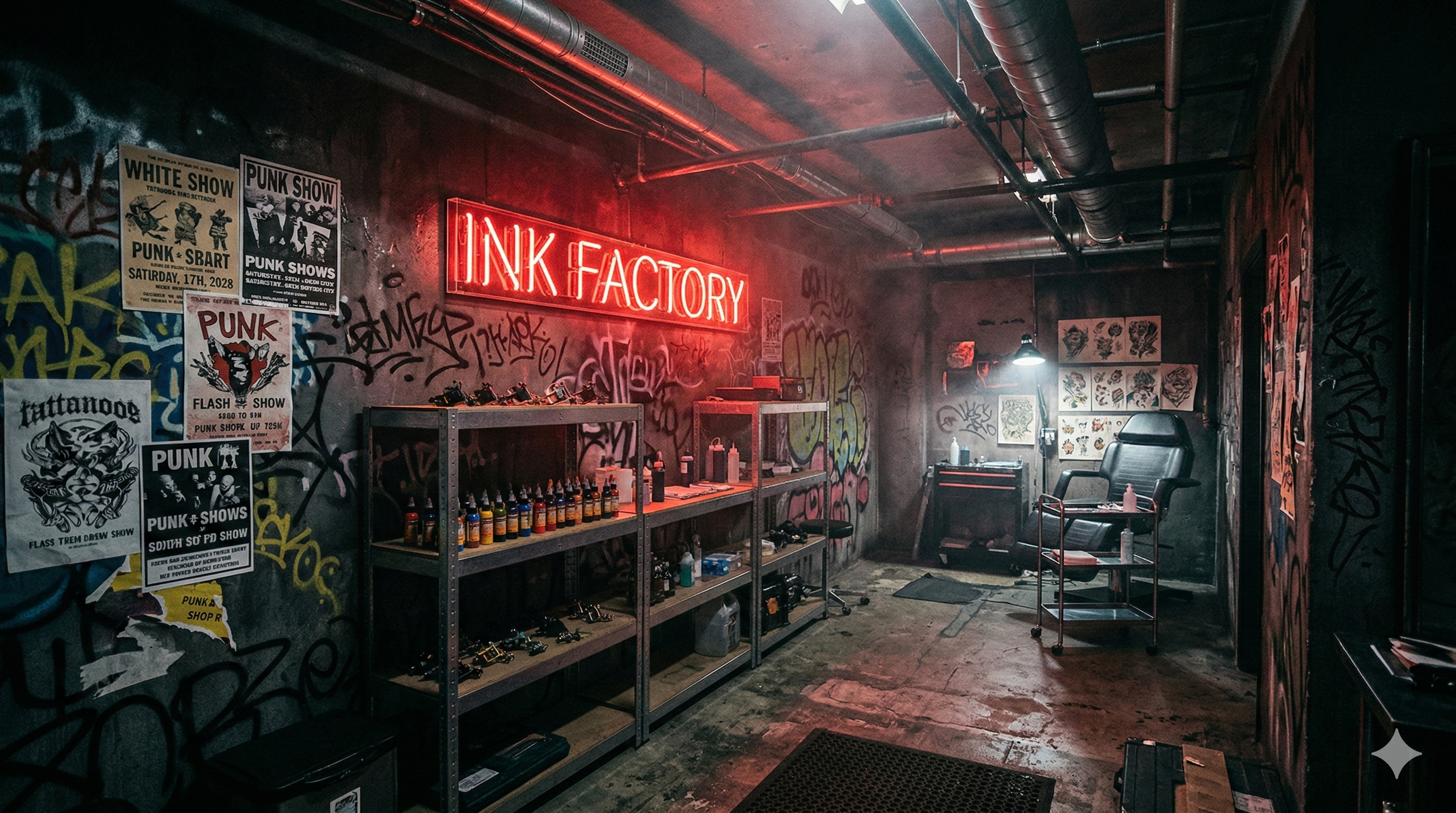 INK FACTORY studio interior